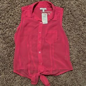 Delia’s Hot Pink Shirt (NWT)